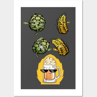 Fantastic beer fusion Posters and Art